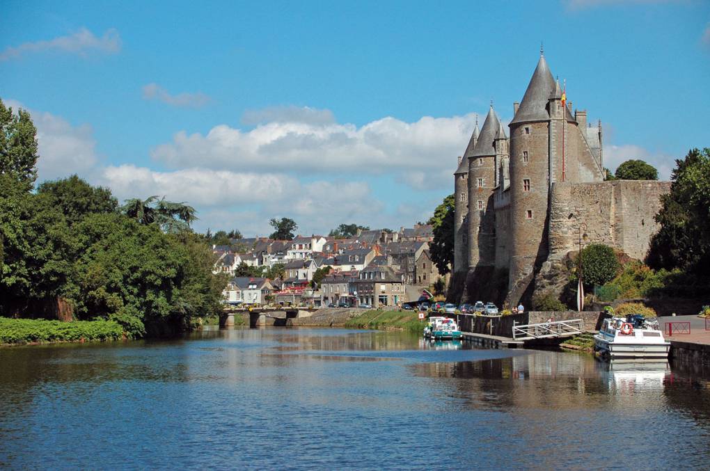 Castello di Josselin canale di Nantes a Brest